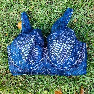 Blue bra